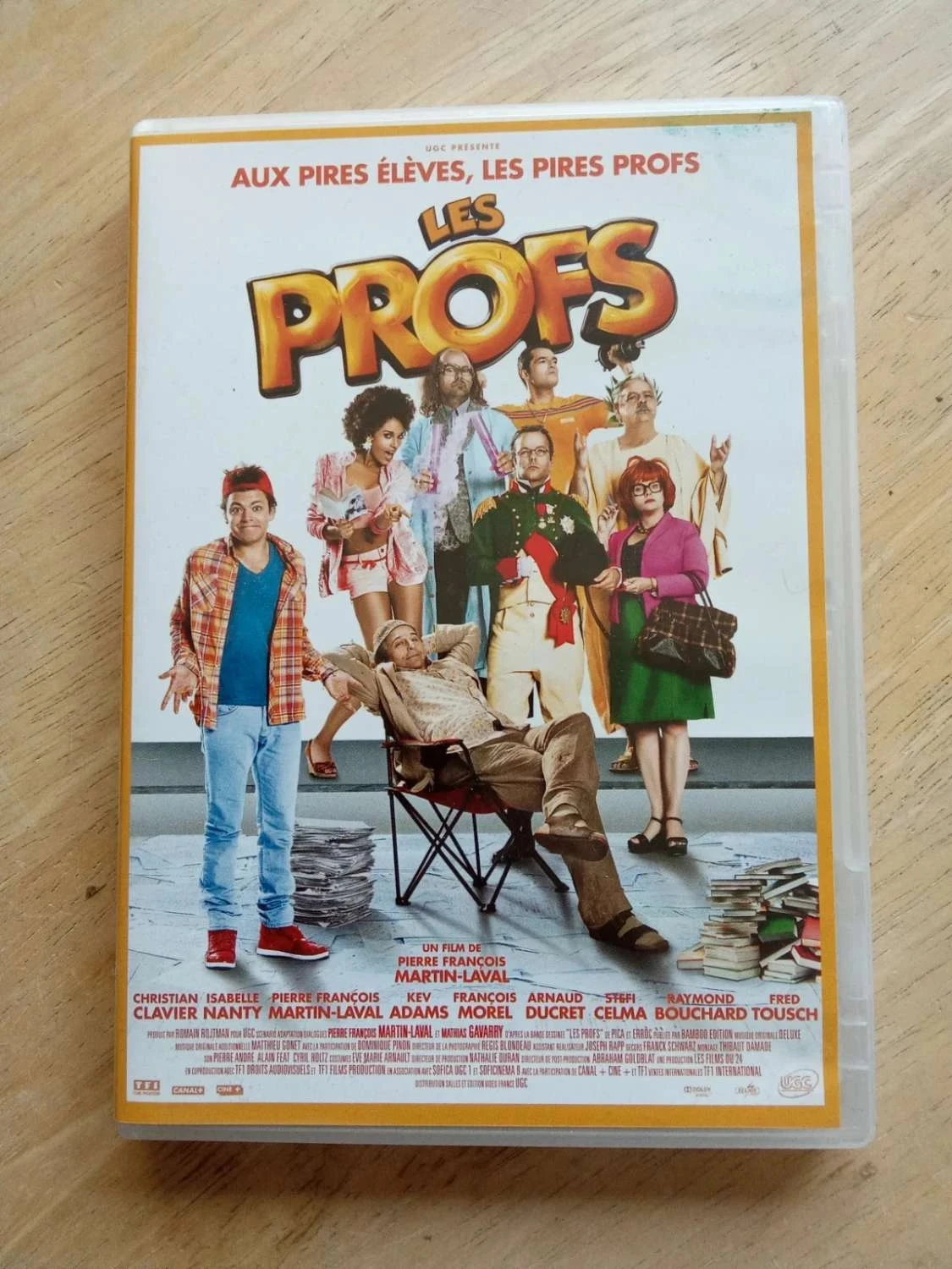Les Profs, de Martin-Laval, avec Christian Clavier, François Morel, Arnaud Ducret etc.